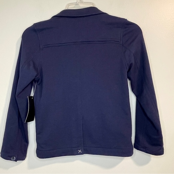 Kids Boys Knit Blazer Size 7 Navy Peacoat NWT - Picture 2 of 6